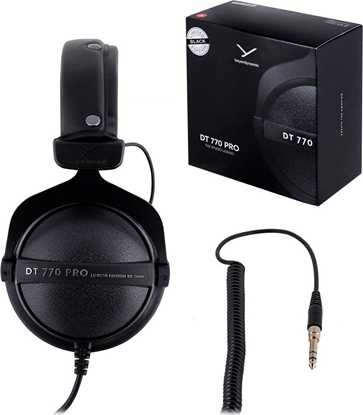 Attēls no Suchawki Beyerdynamic Beyerdynamic DT 770 PRO 80 OHM BLACK LIMITED EDITION - Suchawki studyjne zamknite