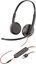 Picture of POLY Blackwire 3225 Stereo Wired Headset, USB-A, Black