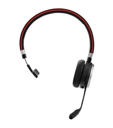 Picture of Jabra Evolve 65 TE Austiņas Vadu & Bezvadu Birojs / zvanu centrs USB Type-A Bluetooth Melns