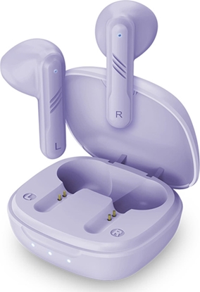 Picture of Suchawki Genius Genius HS-M905BT, mikrofon, zmiana utworu, fioletowy, 2.0, etui z adowark, sport typ USB-C