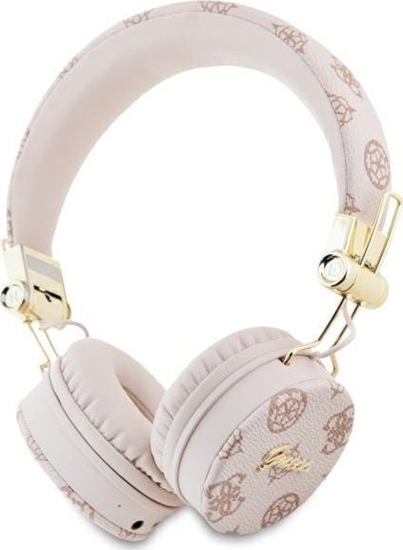 Picture of Suchawki Guess Bluetooth ENC GUBH70EPOSMW Brown/Brown Peony Script Round Shape Headphones