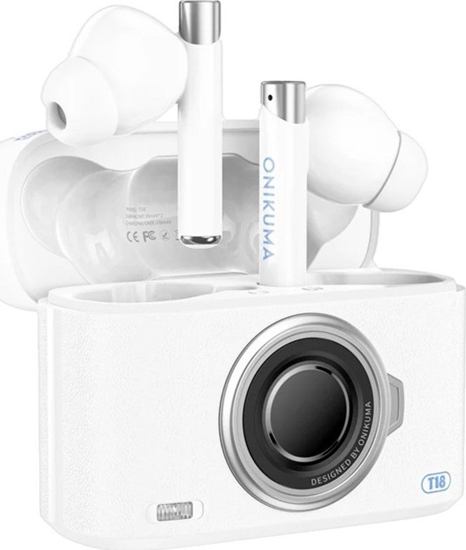 Picture of Suchawki Onikuma T18 Suchawki dokanaowe bezprzewodowe : Kolor - biay