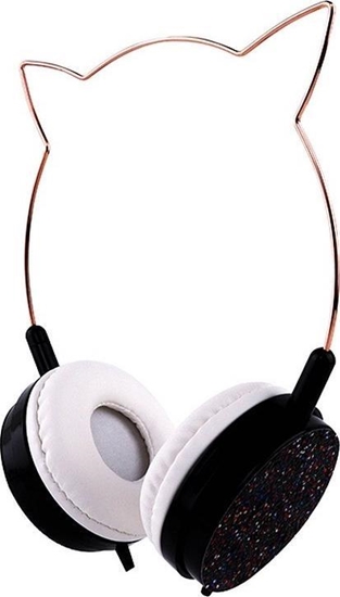 Picture of Suchawki Partner Tele.com Suchawki nagowne CAT EAR model YLFS-22 Jack 3,5mm czarne