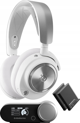 Изображение STEELSERIES Steelseries Arctis Nova Pro Headset wireless overear ANC wihte