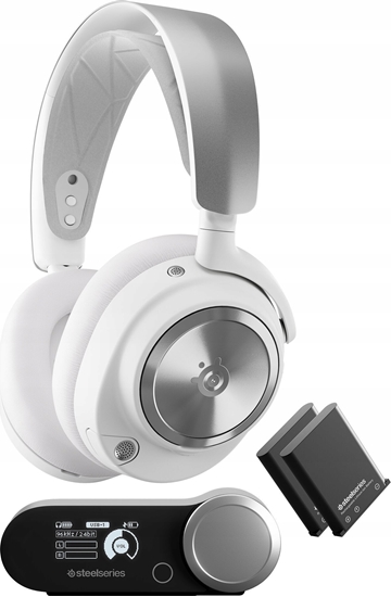 Изображение STEELSERIES Steelseries Arctis Nova Pro Headset wireless overear ANC wihte