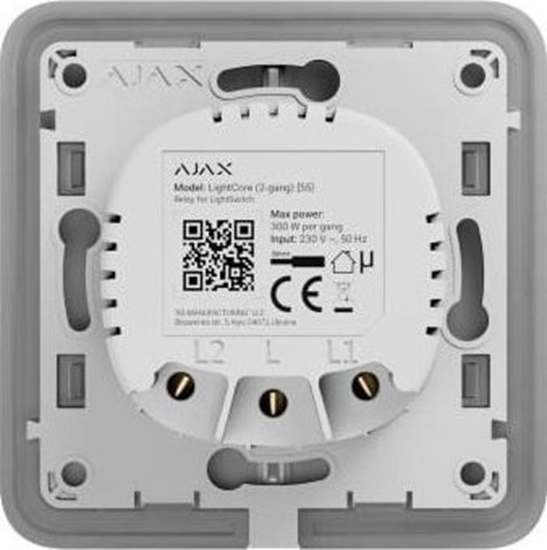 Picture of SMART HOME LIGHTCORE 1GANG/45110 AJAX