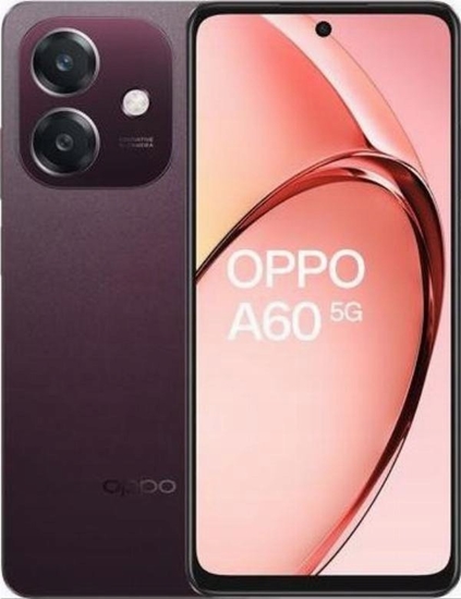 Picture of Smartfon Oppo A60 5G 4/128GB Black Red