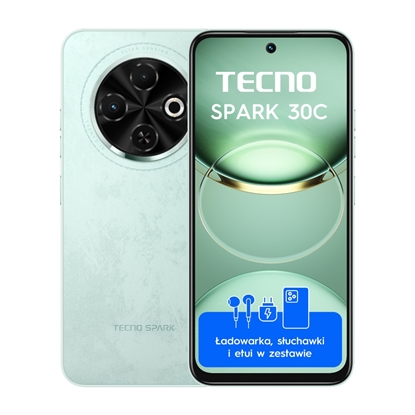 Picture of Smartfon Tecno Spark 30C 4/128GB Zielony  (4894947051807)