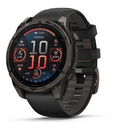 Picture of SMARTWATCH FENIX 8 SAPPHIRE/BLACK/GRAY 010-02905-21 GARMIN