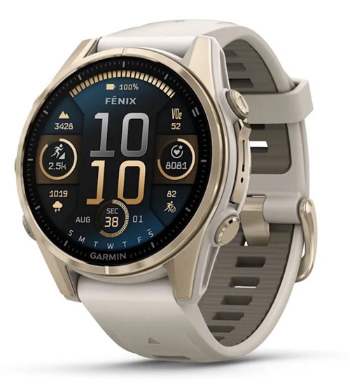 Picture of SMARTWATCH FENIX 8 SAPPHIRE/SOFT GOLD 010-02903-11 GARMIN