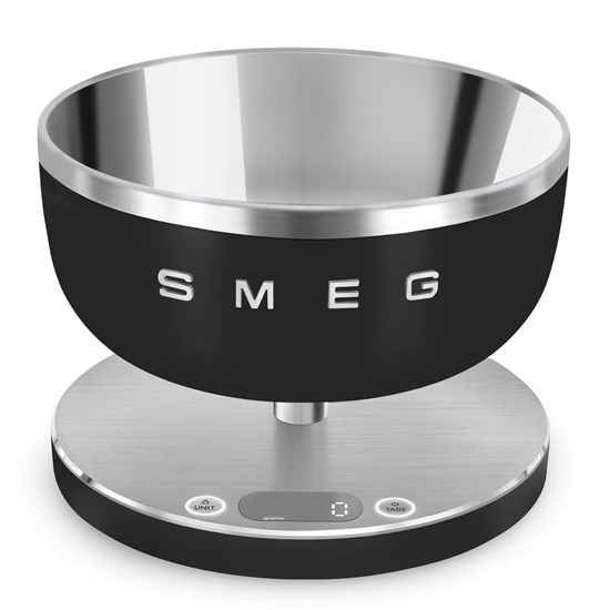 Picture of SMEG DIGITAL KITCHEN SCALE BLACK KSC01BLMWW