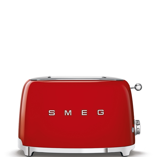 Picture of SMEG TOASTER 2X2 50� STYLE RED TSF01RDEU