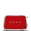 Picture of SMEG TOASTER 2X2 50� STYLE RED TSF01RDEU