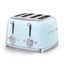 Attēls no SMEG TOASTER 4X4 50�STYLE PASTEL BLUE TSF03PBEU