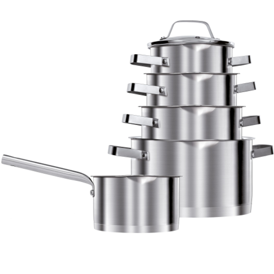 Picture of Smile MGK-11M Set of pots with lids 5pcs