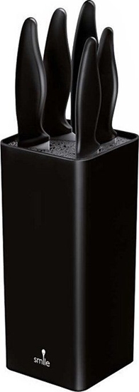 Picture of Smile Zestaw noy w bloku Smile SNS-6 6-elementowy czarny