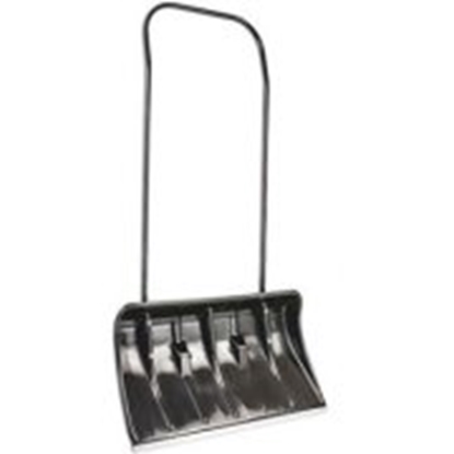 Picture of Sniega lāpsta ar riteņiem, 80x45cm, divrocīga ILTB melnā krāsā