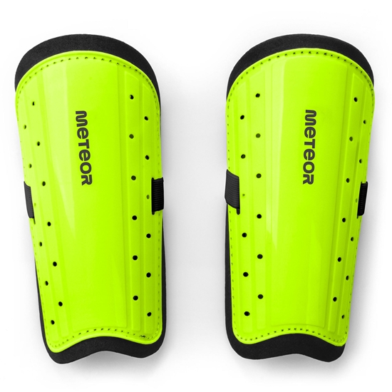 Picture of SOCCER SHIN GUARD METEOR L neona zaļš