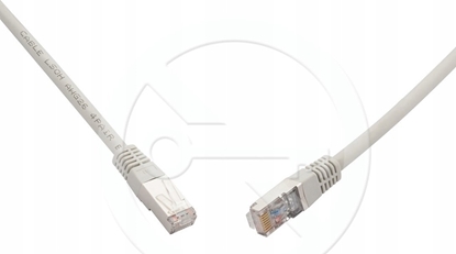 Picture of Solarix PATCHCORD SKRTKA GETFORT CAT.6 SFTP 1m szary