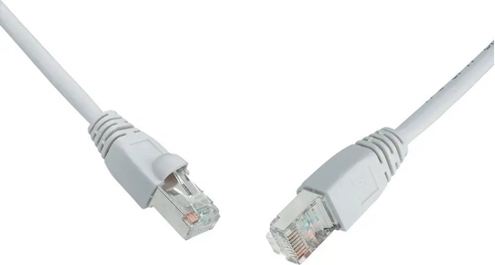 Picture of Solarix 10G patchcord 6A SFTP LSOH, osonka nasuwana, 3m, szary (C6A-315GY-3MB)