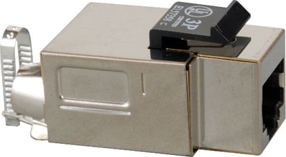 Picture of Solarix STP CAT5e RJ45 Keystone czarny samogwintujca SXKJ-5E-STP-BK-SA