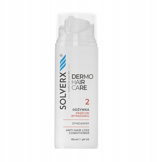 Picture of SOLVERX Dermo Hair Odywka przeciw wypadaniu wosów Sfinganiny 150 ml
