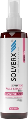 Изображение Solverx SOLVERX Sensitive Skin Mgieka kojca po opalaniu do twarzy i ciaa 200 ml