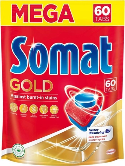 Picture of Somat SOMAT GOLD Tabletki do zmywarki 60szt