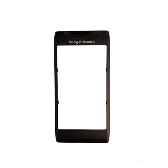 Picture of Sony Ericsson Aino U10 U10i priekšējais vāciņš oriģināls Melns