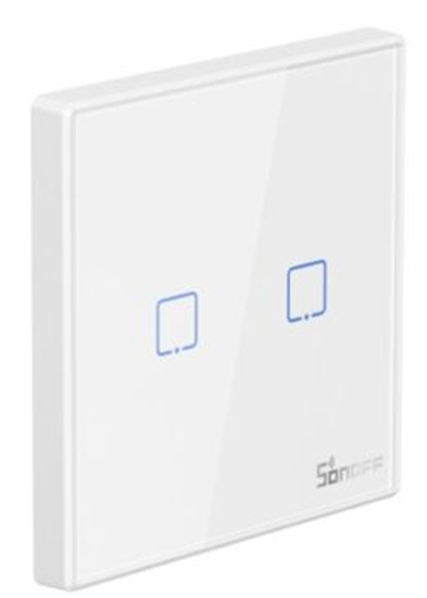 Picture of Sonoff T2EU2C-RF Wireless sensor switch 2 lines