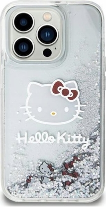 Attēls no Sourcing Hello Kitty HKHCN61LIKHET iPhone 11 / Xr 6.1" silver/silver hardcase Liquid Glitter Charms Kitty Head