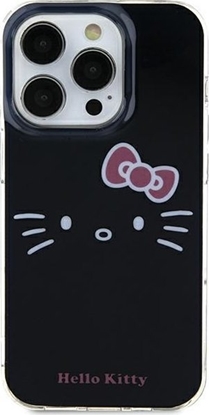 Attēls no Sourcing Hello Kitty HKHCP15SHKHLK iPhone 15 / 14 / 13 6.1" black/black hardcase IML Kitty Face