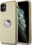 Изображение Sourcing Hello Kitty HKHMN61PGHCKD iPhone 11 / Xr 6.1" gold/gold hardcase Leather Kitty Head MagSafe