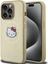 Attēls no Sourcing Hello Kitty HKHMP15LPGHCKD iPhone 15 Pro 6.1" gold/gold hardcase Leather Kitty Head MagSafe