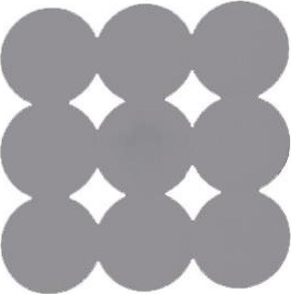 Picture of Sourcing Mata antypolizgowa 55x55cm szary (000009855550830)