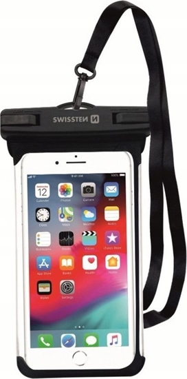 Picture of Sourcing Swissten Waterproof Phone Case IPX8 Black