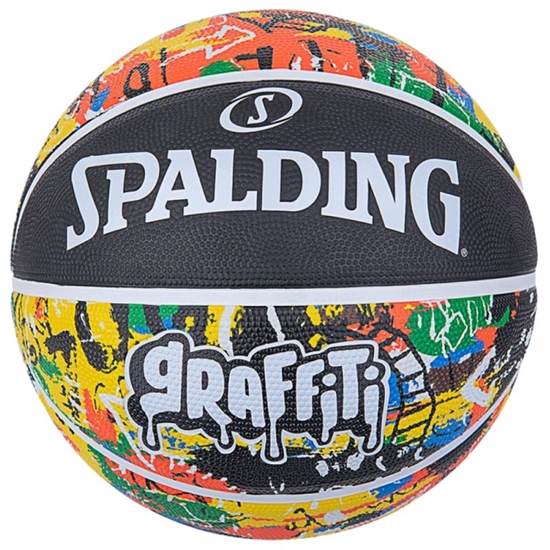 Изображение Spalding Graffiti Ball 84372Z Basketbola bumba