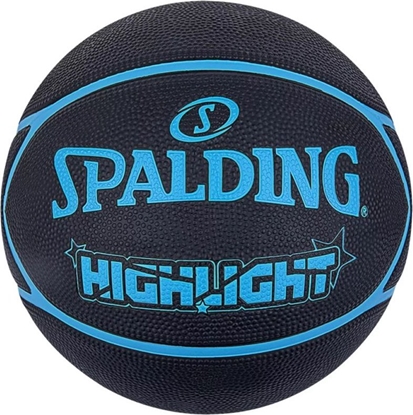Attēls no Spalding Spalding Highlight Ball 84356Z Czarne 7