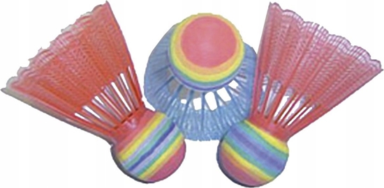 Picture of Spartan Lotki/Piki do Badmintona Spartan 3 szt. Neonowe