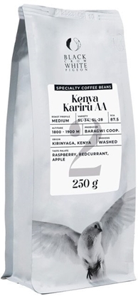 Picture of Specialty coffee beans Black Crow White Pigeon Kenya Kariru AA, 250 g