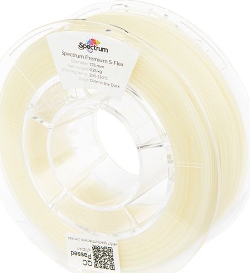 Picture of Spectrum Filament S-FLEX 90A Glow in the dark 1,75 mm/0,25 kg