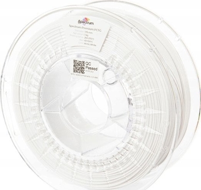 Attēls no Spectrum Spectrum 3D filament, Premium PCTG, 1,75mm, 1000g, 80660, arctic white