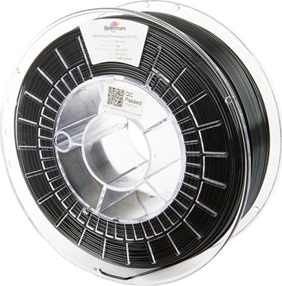 Attēls no Spectrum Spectrum 3D filament, Premium PCTG, 1,75mm, 1000g, 80665, traffic black