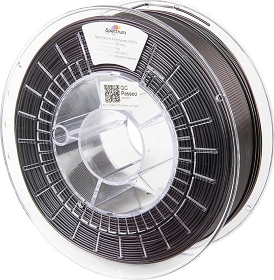 Picture of Spectrum Spectrum 3D filament, Premium PET-G, 1,75mm, 1000g, 80831, wizard charcoal