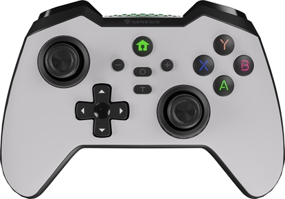 Attēls no Spēļu kontrolieris Genesis Mangan 400 White