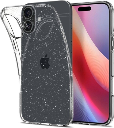 Attēls no Spigen Etui IPHONE 16 Spigen Liquid Crystal Glitter Crystal transparentne