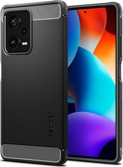 Изображение Spigen Etui Spigen Rugged Armor Xiaomi Redmi Note 12 Pro+ Plus 5G Matte Black