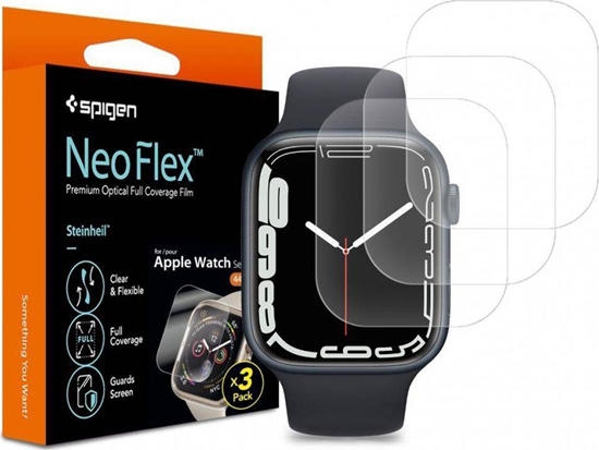 Picture of Spigen FOLIA HYDROELOWA SPIGEN NEO FLEX 3-PACK APPLE WATCH 7 (45 MM)