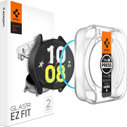 Attēls no Spigen Glass tR EZ Fit 2 Pack - Samsung Galaxy Watch6 44mm