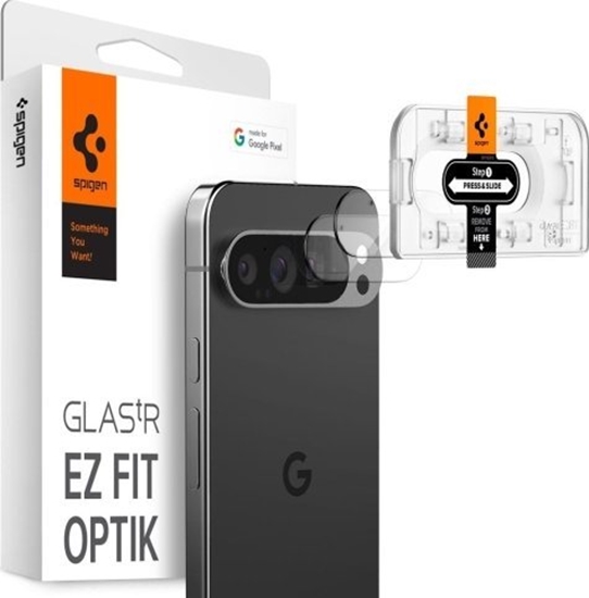 Picture of Spigen OSONA APARATU SPIGEN OPTIK.TR EZ FIT CAMERA PROTECTOR 2-PACK GOOGLE PIXEL 9 PRO XL CRYSTAL CLEAR